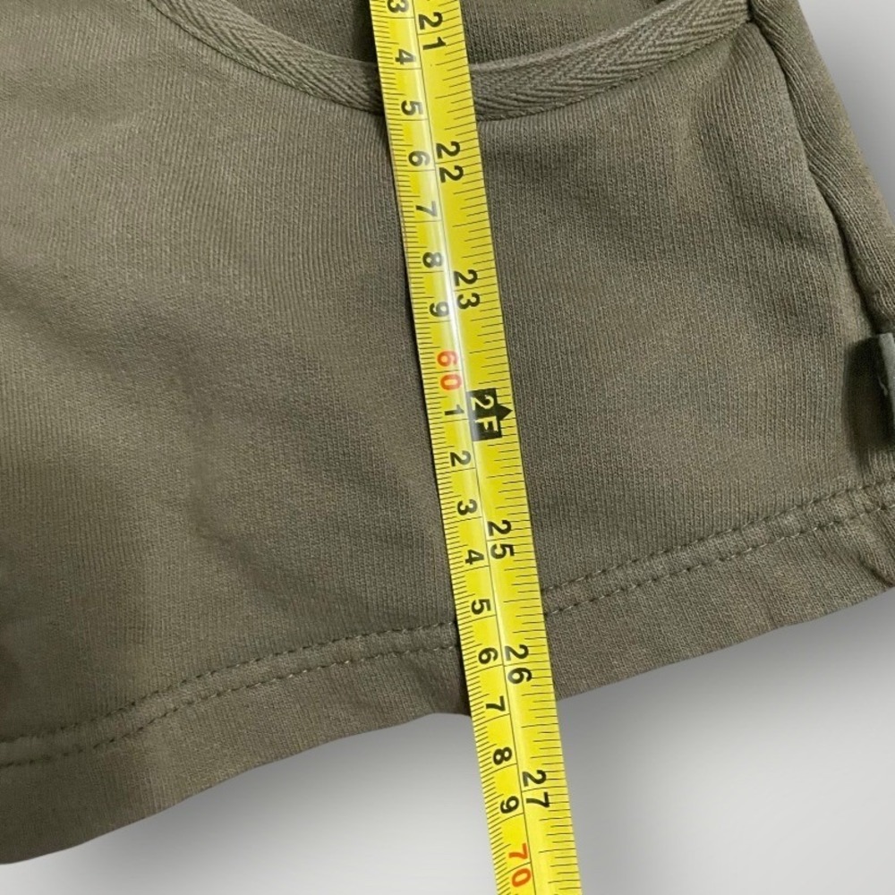 prAna Tori Jacket Medium Military Style Olive Green Button Up Stand Collar Women - Picture 7 of 11